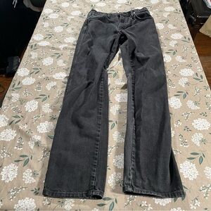 Wrangler Jeans Mens 31x36 Black Cowboy Cut Denim Regular Fit 90s 80s Western USA
